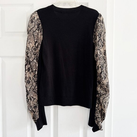 Veronica Beard "Adler" Mixed Media Sweater, size Small - Picture 7 of 9